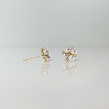 Load image into Gallery viewer, Alisa Clover Pearls Earrings