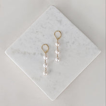 Load image into Gallery viewer, Adela Japanese Seawater Pearls Earrings
