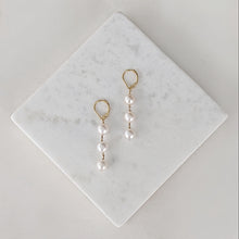 Load image into Gallery viewer, Adela Japanese Seawater Pearls Earrings