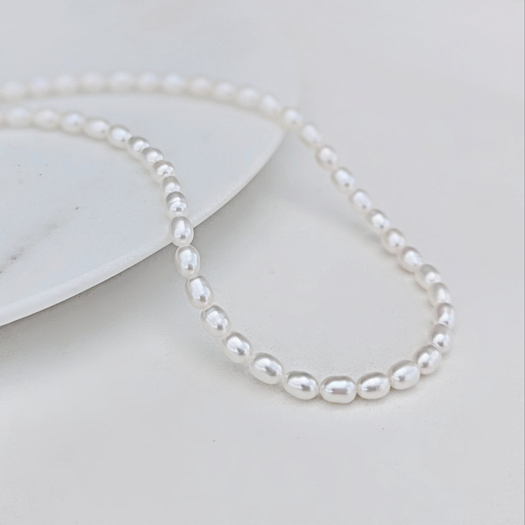 Aditi Pearl Bead Choker Style Necklace