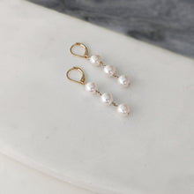 Load image into Gallery viewer, Adela Japanese Seawater Pearls Earrings