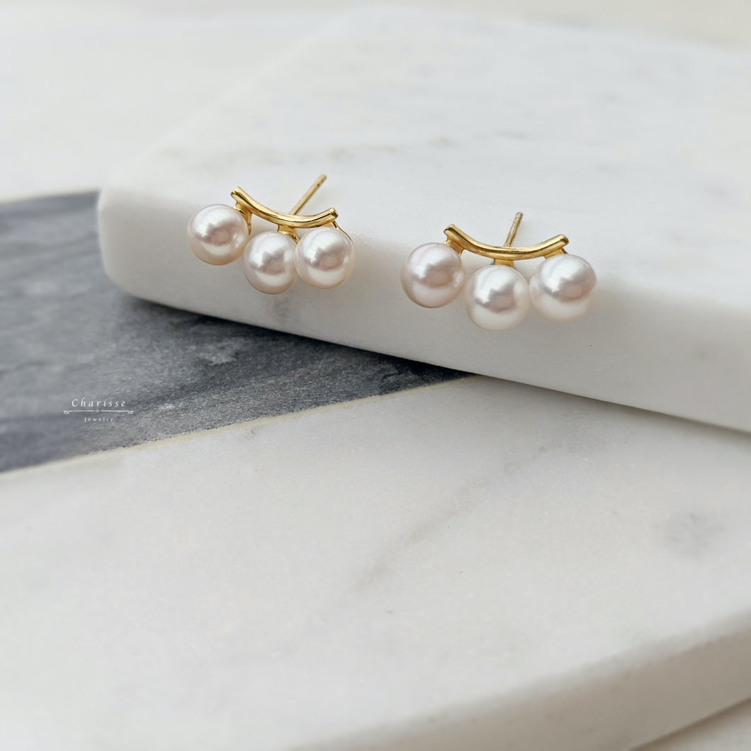 Alice Lustre Of Pearls Earrings