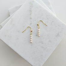 Load image into Gallery viewer, Basia Dangling Pearls Earrings