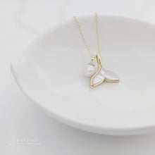 Load image into Gallery viewer, Ava Mermaid with Freshwater Pearl Necklace