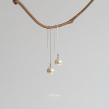 Load image into Gallery viewer, Sophia Swarovski Crystal Pearl Earrings