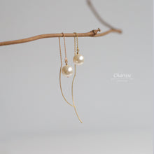 Load image into Gallery viewer, Sophia Swarovski Crystal Pearl Earrings