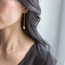 Load image into Gallery viewer, Layla Gold Artichoke Drop Earrings