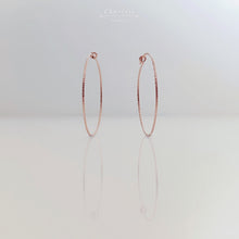 Load image into Gallery viewer, Elva Carved Hoop Earrings
