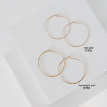 Load image into Gallery viewer, Elva Carved Hoop Earrings