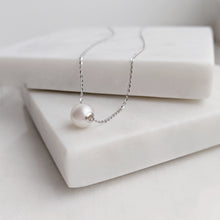 Load image into Gallery viewer, Alma Japanese Saltwater Pearl Necklace