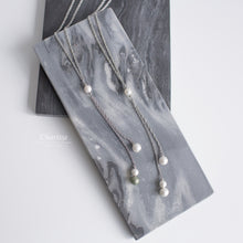 Load image into Gallery viewer, Vanessa Japanese Marshmallow Pearl Long Necklace