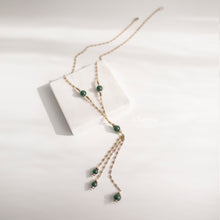 Load image into Gallery viewer, Naomi Jade & Japanese Freshwater Pearl Necklace