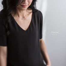 Load image into Gallery viewer, Abigail Triple Natural Pearl Combo Necklace