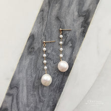 Load image into Gallery viewer, Nancy Japanese Baroque Pearl Earrings