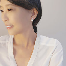 Load image into Gallery viewer, Ada Mermaid with Seawater Pearl Earrings