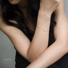 Load image into Gallery viewer, Victoria Tri-Coloured Matte Ball Bracelet