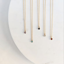 Load image into Gallery viewer, Anni Colourful Diamond Gems Necklace

