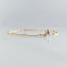 Load image into Gallery viewer, Bella CZ Diamond Petunia Bracelet
