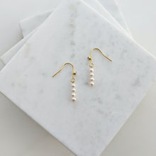 Load image into Gallery viewer, Basia Dangling Pearls Earrings
