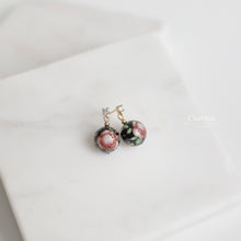 Load image into Gallery viewer, Rebecca Japanese Hand Painted Lacquered Bead Earrings
