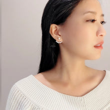 Load image into Gallery viewer, Abby Smile Japanese Seawater Pearl Earrings
