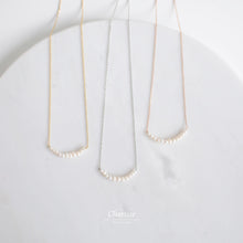 Load image into Gallery viewer, Alanna Natural Seawater Pearl Necklace
