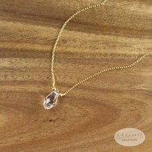 Load image into Gallery viewer, Louise Rose Quartz Natural Crystal Necklace
