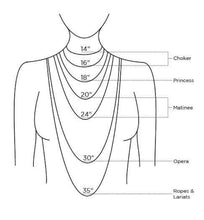 Load image into Gallery viewer, Emily CZ Diamond Petunia Y Style Necklace
