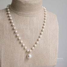 Load image into Gallery viewer, Charlotte Japanese Baroque Pearl Necklace
