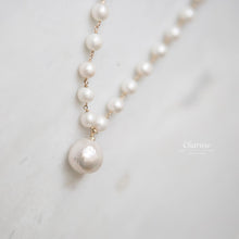 Load image into Gallery viewer, Charlotte Japanese Baroque Pearl Necklace
