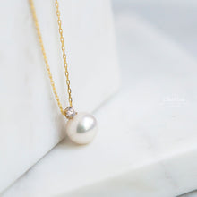Load image into Gallery viewer, Alva Japanese Saltwater Pearl Queen Style Necklace

